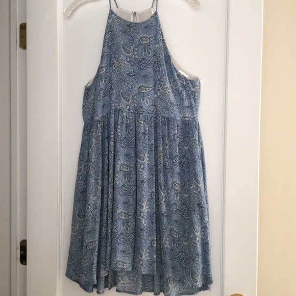 Lush Dresses & Skirts - Lush blue paisley dress, SIZE S